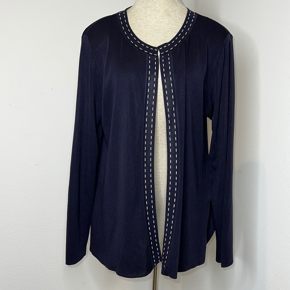 Misook Knit Jacket - image 1